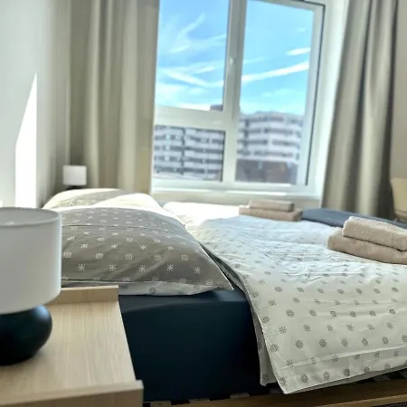 New Modern Near Tipos Arena With Parking Appartement